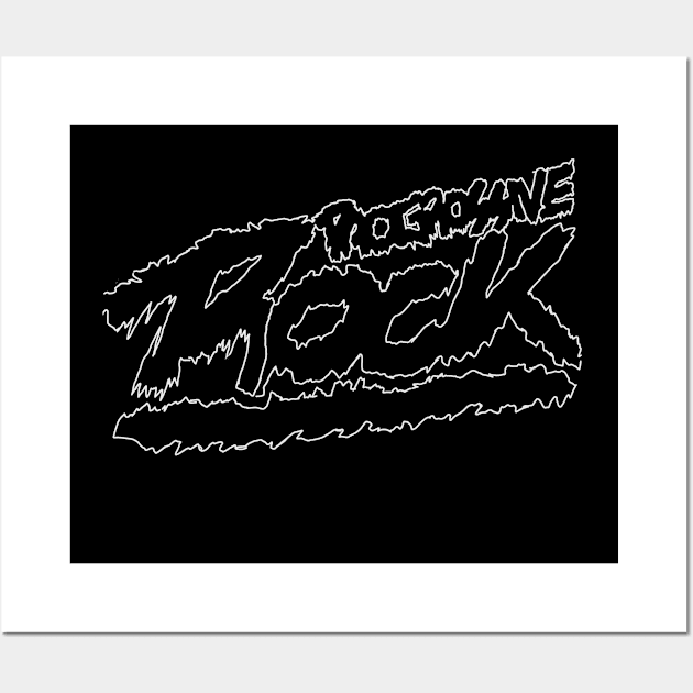 Progressive rock retro 2 Wall Art by Jombloefek